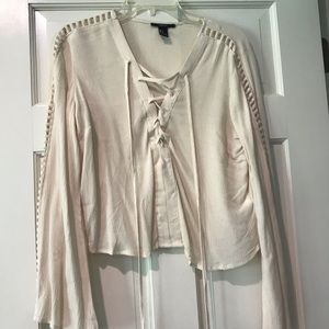 Forever 21 Cropped at the waist shirt